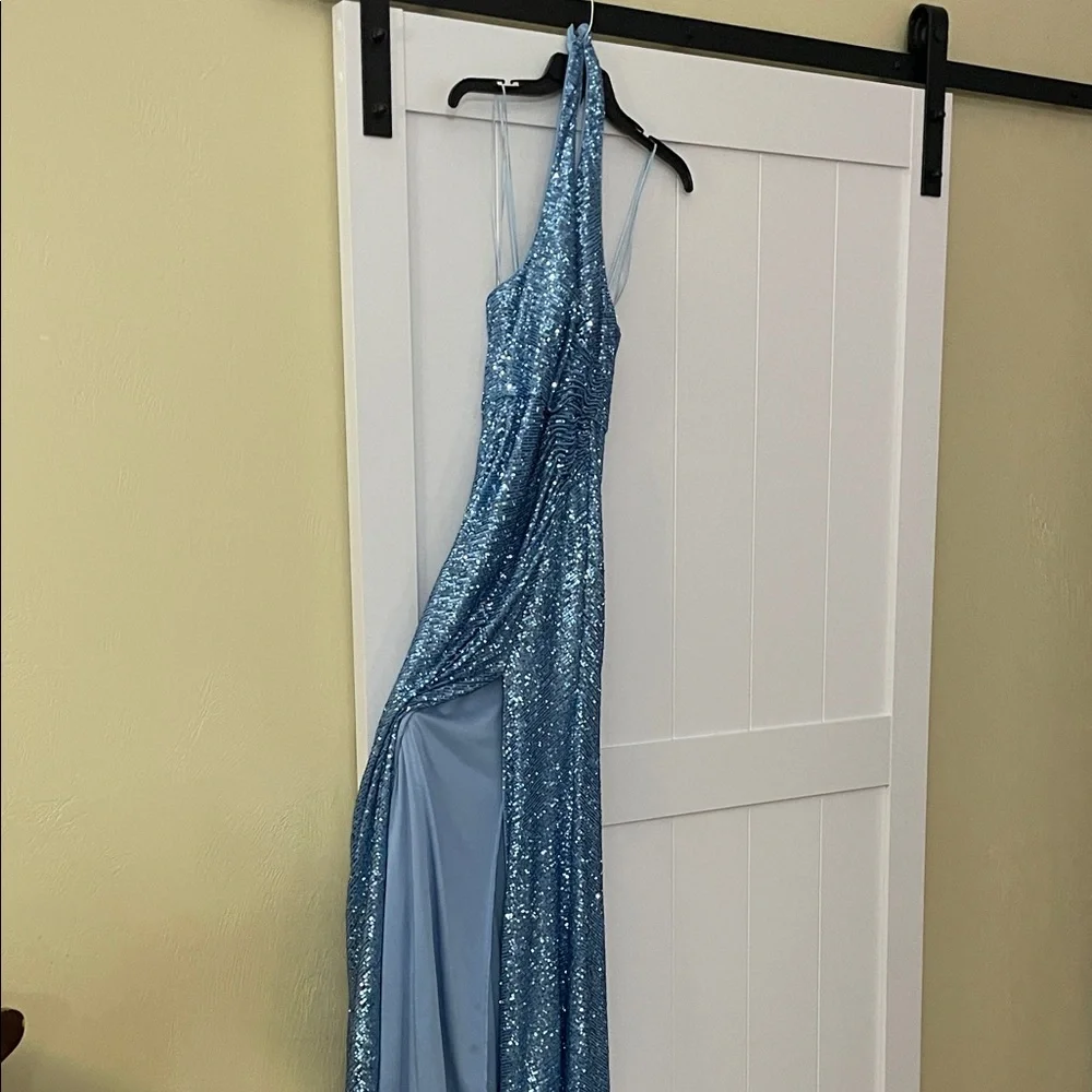 Morgan & Co. Light Blue Dress - Picture 3 of 6